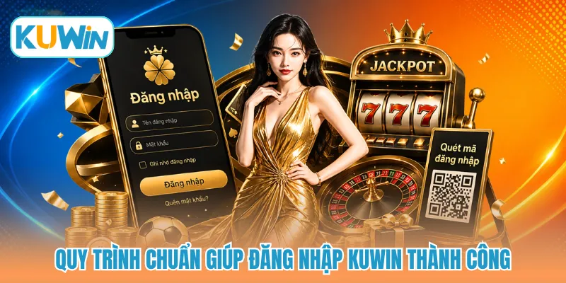 Quy trình chuẩn giúp đăng nhập KUWIN thành công